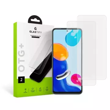 Tempered glass glass glastify otg 2-pack xiaomi redmi note 11 / 11s clear