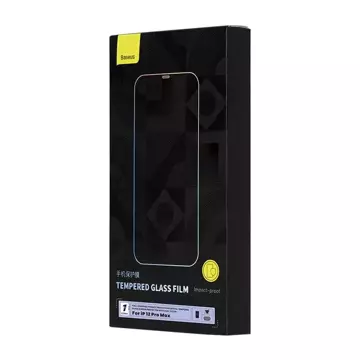 Tempered glass with 0.3mm Baseus privacy filter for iPhone 12 Pro Max