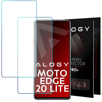 Tempered glass x2 9H Alogy screen protector for Motorola Edge 20 Lite