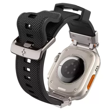 The Spigen Durapro Armor strap for Apple Watch 4 / 5 / 6 / 7 / 8 / 9 / Se / Ultra 1 / 2 (42 / 44 / 45 / 49 mm) is a combination of modern materials that combine durability and style, creating a unique accessory for your smartwatch.