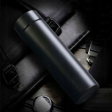 Thermal mug Thermos Smart Bottle LED Bottle 500ml Black