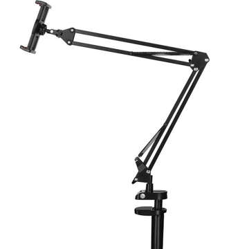 Tripod with holder UGREEN LP142 for phone/tablet (black)