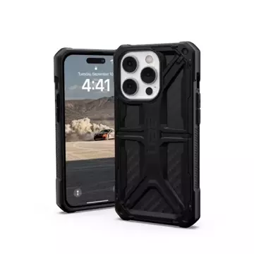 UAG Monarch - protective case for iPhone 14 Pro Max (carbon fiber)