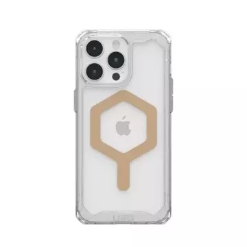 UAG Plyo Magsafe case - protective case for iPhone 15 Pro Max compatible with MagSafe (ice-gold)