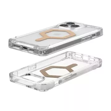 UAG Plyo Magsafe case - protective case for iPhone 15 Pro Max compatible with MagSafe (ice-gold)