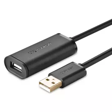 UGREEN active extension cable USB 2.0 480 Mbps 5 m black (US121 10319)