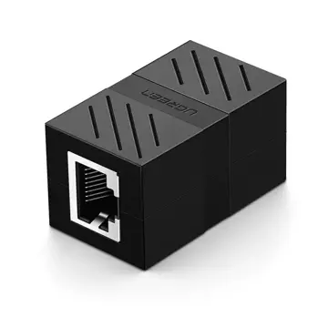 UGREEN network connector Ethernet RJ45 10 Gbps network cable connector black (NW114 20390)