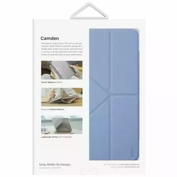 UNIQ Camden Tablet Case for iPad 10 Gen. (2022) blue/northern blue Antimicrobial