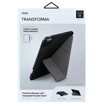 UNIQ Case Transforma iPad Pro 11" (2021) Antimicrobial black/ebony black