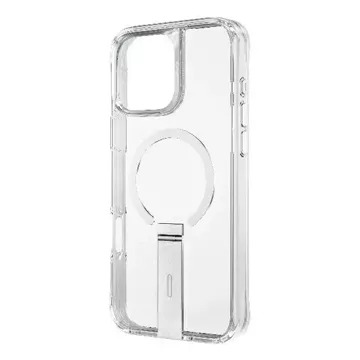 UNIQ Eleva Case with Vertica Stand for iPhone 16 Pro 6.3" Transparent/Lucent Clear