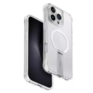 UNIQ Eleva Case with Vertica Stand for iPhone 16 Pro Max 6.9" Transparent/Lucent Clear