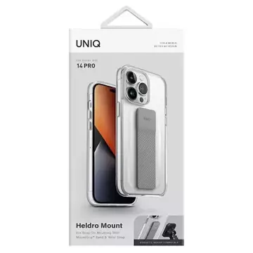 UNIQ Heldro Mount case for iPhone 14 Pro 6.1" transparent/lucent clear