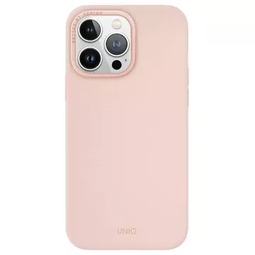 UNIQ Lino Hue case for iPhone 15 Pro Max 6.7" Magclick Charging pink/blush pink