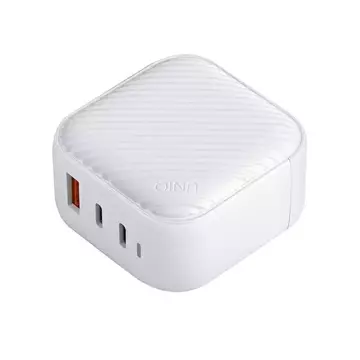 UNIQ Wall charger Verge Pro 66W Gan USB-C white/cloud white