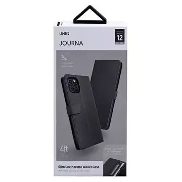 UNIQ book case Journa iPhone 12 Pro Max 6.7" grey/dark grey