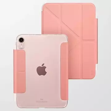 UNIQ case Camden iPad Mini (2021) pink/peony/pink Antimicrobial