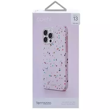 UNIQ case Coehl Terrazzo iPhone 13 Pro Max 6.7" pink/blush pink