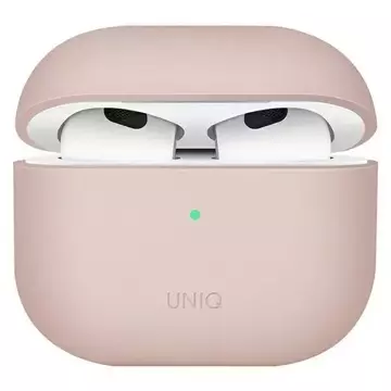 UNIQ case Lino AirPods 3 gen. Silicone pink/blush pink