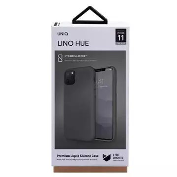 UNIQ case Lino Hue iPhone 11 Pro Max grey/moss grey