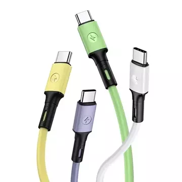 USAMS Cable U52 USB-C 2A Fast Charge 1m yellow