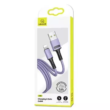 USAMS Cable U52 lightning 2A Fast Charge 1m purple