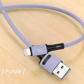 USAMS Cable U52 lightning 2A Fast Charge 1m purple