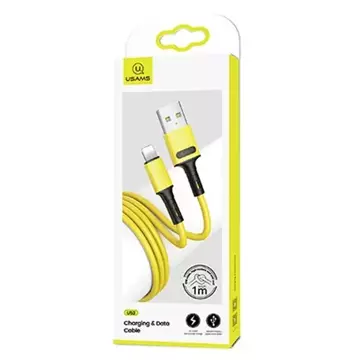 USAMS Cable U52 lightning 2A Fast Charge 1m yellow