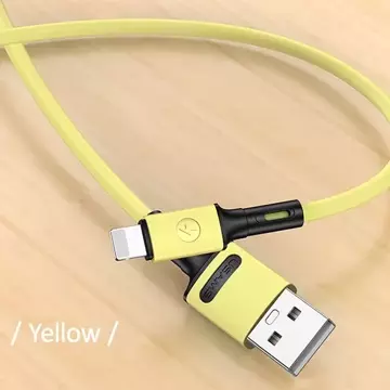 USAMS Cable U52 lightning 2A Fast Charge 1m yellow