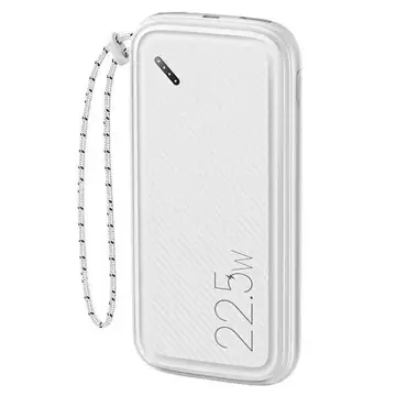 USAMS Powerbank PB56 10000mAh 22.5W 2xQC3.0 PD Fast Charge biały/white 10KCD15102 (US-CD151)