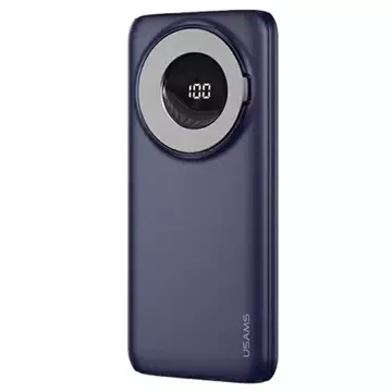 USAMS Powerbank PB62 10000mAh 20W QC3.0 PD Magnetic Wireless Fast Charge nebieski/blue 10KCD17104 (US-CD171)