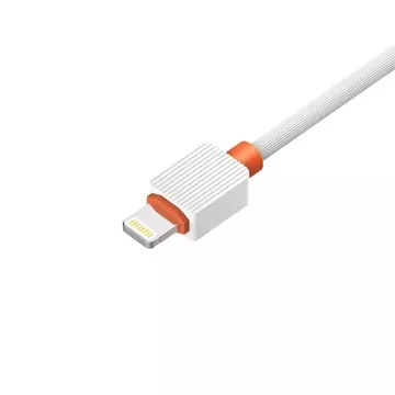 USB CABLE IPHONE 2A SOMOSTEL WHITE 2000mAh QUICK CHARGER 1M POWERLINE SMS-BP03 15PCS GIFT PIECE