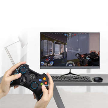 USB Wireless Controller Gamepad Pad Joystick for Games Android/ PS3/ PC Vibration