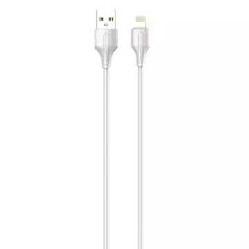 USB to Lightning cable LDNIO LS542, 2.1A, 2m (white)