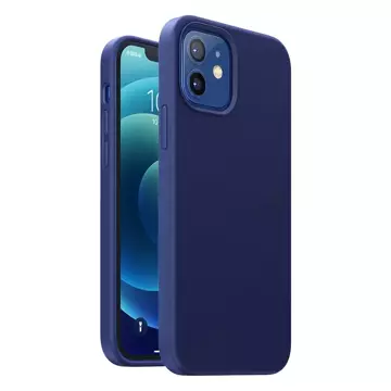 Ugreen Protective Silicone Case rubber flexible silicone cover for iPhone 12 mini navy blue