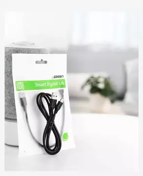 Ugreen cable USB - USB Type C 480 Mbps 3 A 1.5 m black (US287 60117)