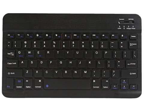 Universal 10" Bluetooth Wireless Keyboard Slim LED Mouse