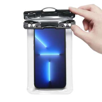 Universal 6.9 Spigen A601 IPX8 Crystal Clear waterproof case