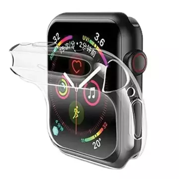 Usams protective case for Apple Watch 4/5/6/SE 44mm Transparent