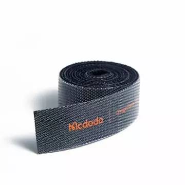 Velcro tape, cable organizer Mcdodo VS-0960 1m (black)