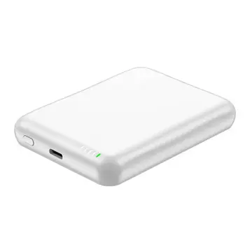 Vipfan F12 magnetic power bank, 20W 5000mAh (white)