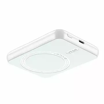 Vipfan F12 magnetic power bank, 20W 5000mAh (white)