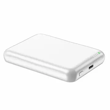 Vipfan F12 magnetic power bank, 20W 5000mAh (white)