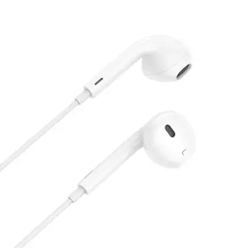 Vipfan M09 wired earbuds (white)