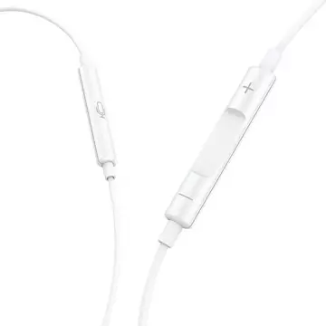 Vipfan M09 wired earbuds (white)