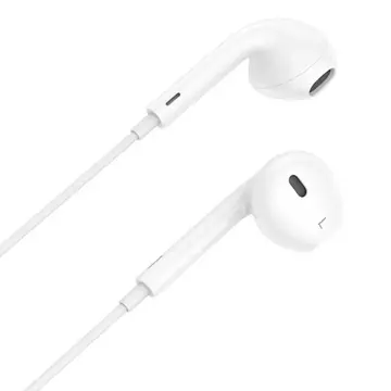 Vipfan M13 wired earbuds (white)