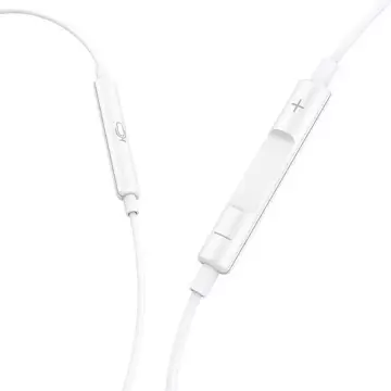 Vipfan M13 wired earbuds (white)