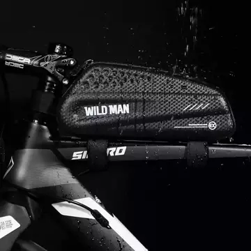 WILDMAN EX bike frame case/pannier bike holder black/black