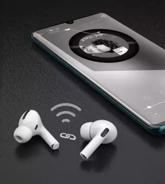 WK Design in-ear wireless Bluetooth TWS headphones white (A7 Pro white)