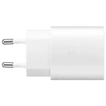 Wall charger Samsung EP-TA800NW PD 25W USB-C white/white