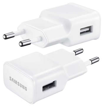 Wall charger Samsung USB-A EP-TA50EWE 5V / 1.55A White